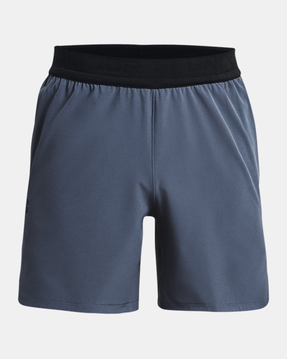 Men's UA Peak Woven Shorts, Gray, pdpMainDesktop image number 8